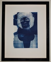 JEFFREY NELSON Original Hand SIGNED Cyanotype Photography «ELIZABETH TAYLOR»