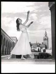 Photograph Serge Lido, Paris, ballerina Liane Dayde, dancer in ballet de l’op