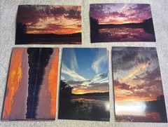 105 Nature Art Photographs 6×4” & 5.25 x4” Vibrant Colorful & 4 Post Cards