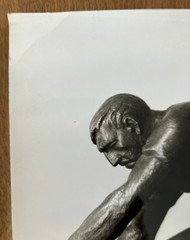 5 MCM Vintage Sculpture art B&W photos German Krefeld Erich Schmidt Hermann Ege