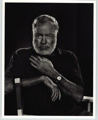 1983 Yousuf Karsh ORIGINAL Ernest Hemingway II Portrait Art Photograph 16″ X 20″
