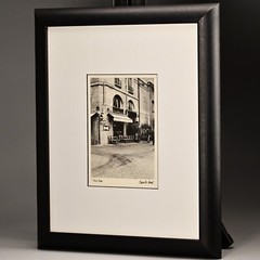 CONNIE BEGG Original Vintage Signed Paris Cafe Europe Cityscape Photograph Print