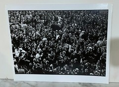 AMERICAN ARTIST ARTHUR ROTHSTEIN – PHOTOGRAPH -BOXING FANS AT THE ASTRODOME 1970