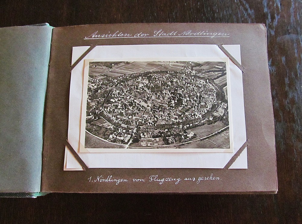 Nördlingen 140 motifs orig. Photo Album Circa 1920 / Orig. Atlantic photographs, postcard