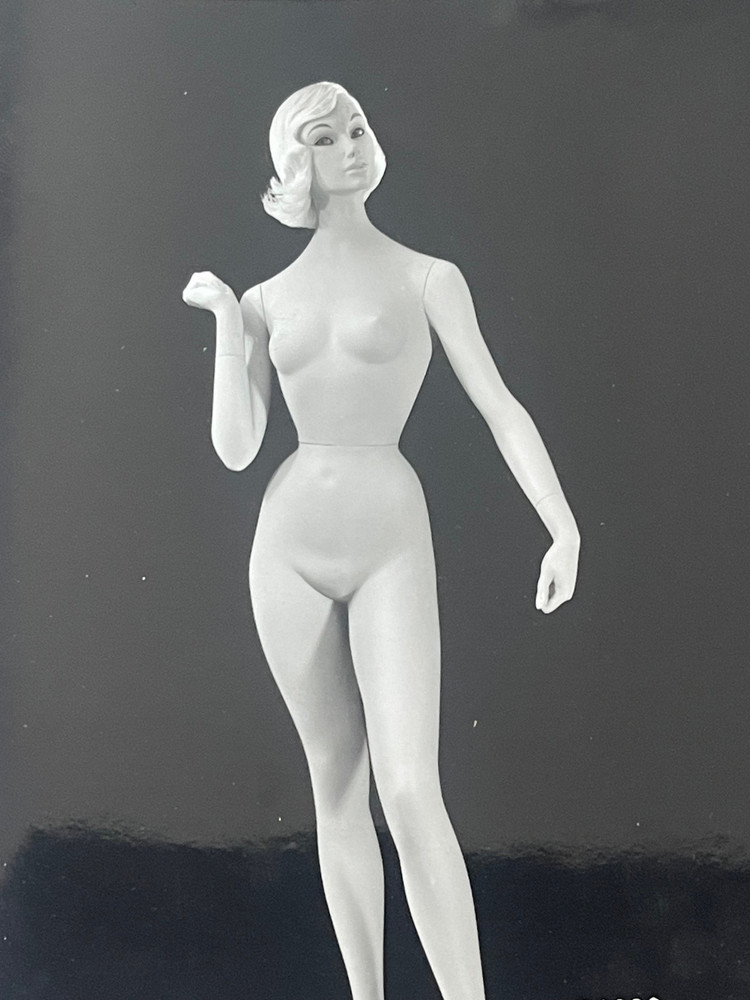 Rare Vintage Original Photo Siegel Stockman Mannequin Female Fetish Curiosa