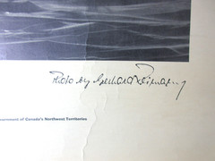 Gerhard Reimann FROZEN NORTH Photograph Canada’s Northwest Territory 20×16