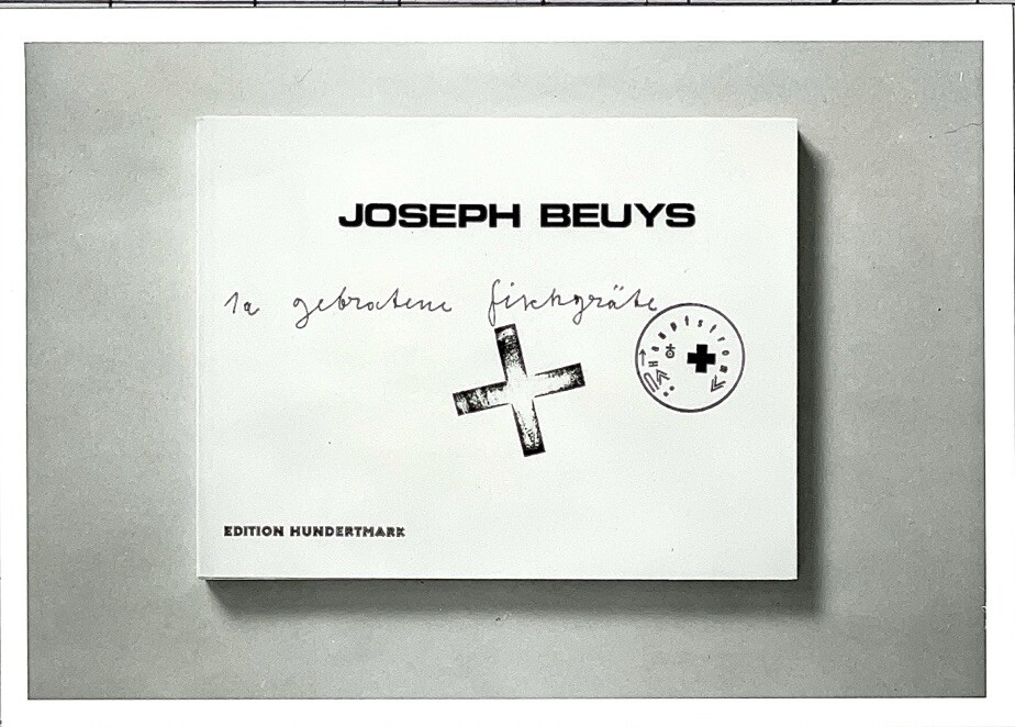 Joseph Beuys (1921-1986) Art Photo Print Announcement Card Berlin