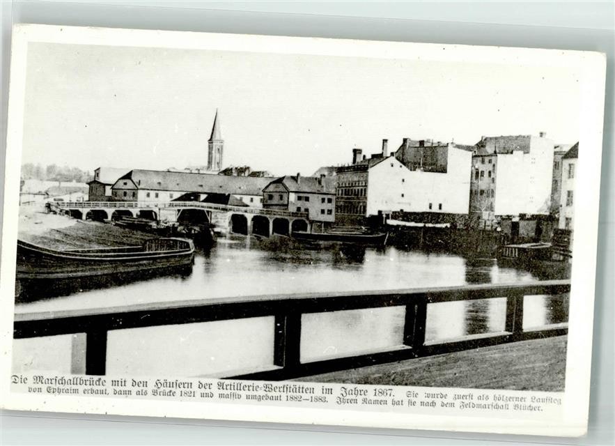 39766345 – 1000 Berlin Mitte Marshal Bridge Houses Artillery Workshops