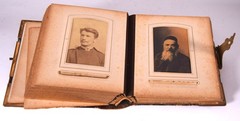 old 22 pieces Photos in Photo Album Photo CAB Photographs Album Antique