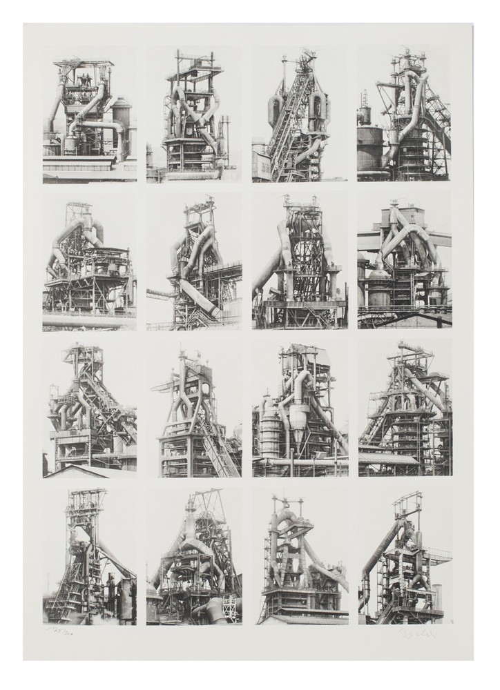 Bernd and Hilla Becher, offset lithograph, signed and numbered