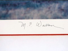 Marion E. Warren (1920-2006) «Riding to the Hounds» Hunt Scene Photograph Signed