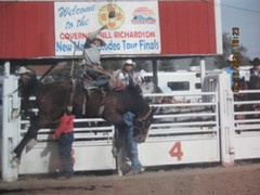 Lot of 8 Modern colored Rodeo Pictures , 8 X 10, at Clayton, NM (2003-2011)