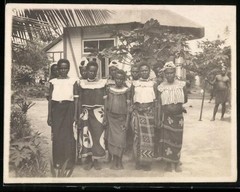 Photograph Africa, African women in typical clothes
