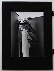 Gisela Franke Berlin Tempelhofer Weg Photograph 1986 Tank Farm Black White