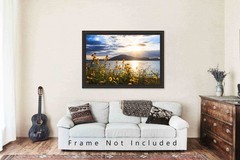 Mount Scott and Lake Lawtonka Wichita Mountains Oklahoma Photography Print