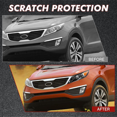 Left Right Halogen Headlights Assembly Fit 2013-2016 Kia Sportage W/Led DRL | fo
