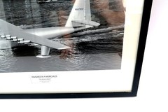 HUGHES H-4 HERCULES «The Spruce Goose» Framed & Matted Photograph 25.5″ x 19.25″