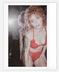 Art alt model Melissa Instax Wide Instant Film Print