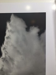 LARGE PHOTO Old Faitful Geyser BY ANSEL ADAMS 1988 25” x30”