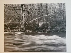 SOFT WATERS LARGE ORIGINAL SIGNED ART PHOTO B&W STETTNER VTG MATTE NJ CAMERA