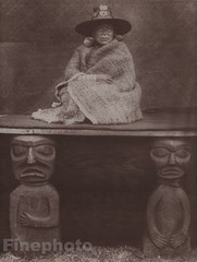1900/72 Photogravure NATIVE AMERICAN INDIAN Chief’s Daughter EDWARD CURTIS 11×14