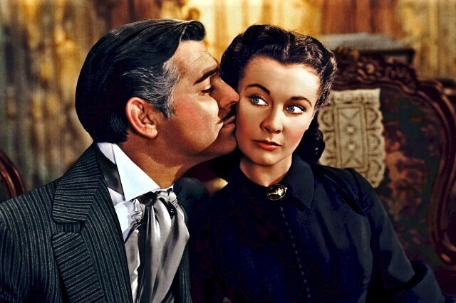 New Photo: Rhett Butler & Scarlett O’Hara in «Gone With the Wind» – 6 Sizes!