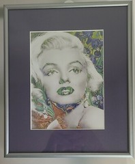 Marilyn Monroe Photo Made From Vincent Vangogh Art – RARE!!