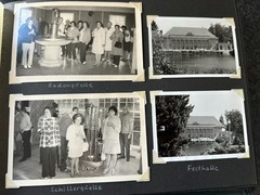 Old photo album civilian with defects, life in the GDR/51