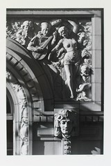 Original Myron Wood Black&White Architectural Photograph Burns Theater 1973
