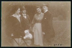 12x Real Photo Postcard – Family Children Boys Girls Portrait – 1910s 1930s