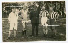 K6299 photo 1928 Czech Republic Sudetenland athletes order badges soldiers men boy