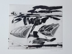 Richard Garrod, black and white photography, Horse Trailer, Hornitos, 1984