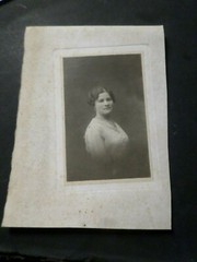 Old Photo, Woman Portrait, VF Postcard