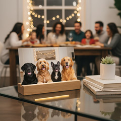Personalized LED Acrylic Photo Frame Custom Picture Light Up Display Gift