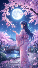 Digital Image Picture Photo Wallpaper Background Anime AI Art Sample Product