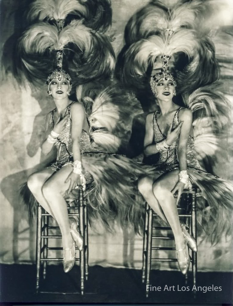 James Abbe Photo, The Dolly Sisters, Casino de Paris, 1927