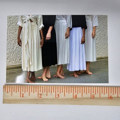 Photo Art Women Contemporary Modern Photography Boho Dress Bohemian 4×6