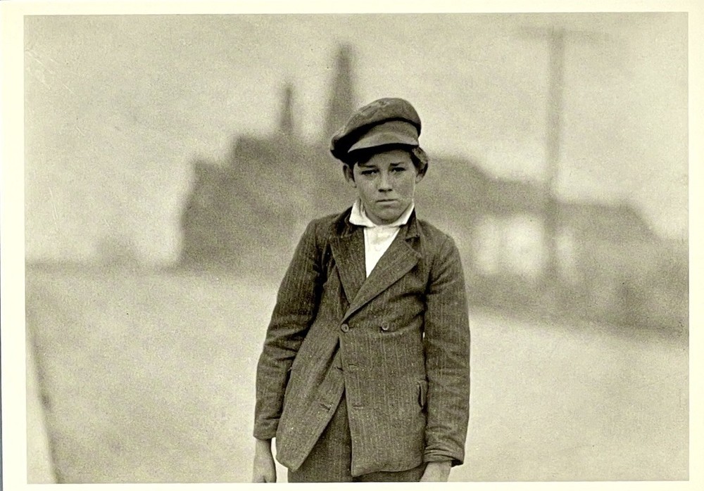 Factory Worker Art Print Card Photo By Lewis Hine 1905 Fotofolio 4”x6”
