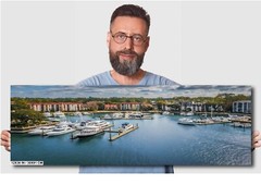 Harbour Town View From Hilton Head Lighthouse: Hilton Head Island Canvas Print