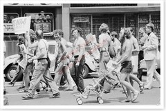 Gay Rights Demonstrators 1976 Democratic National Convention Silver Halide Photo