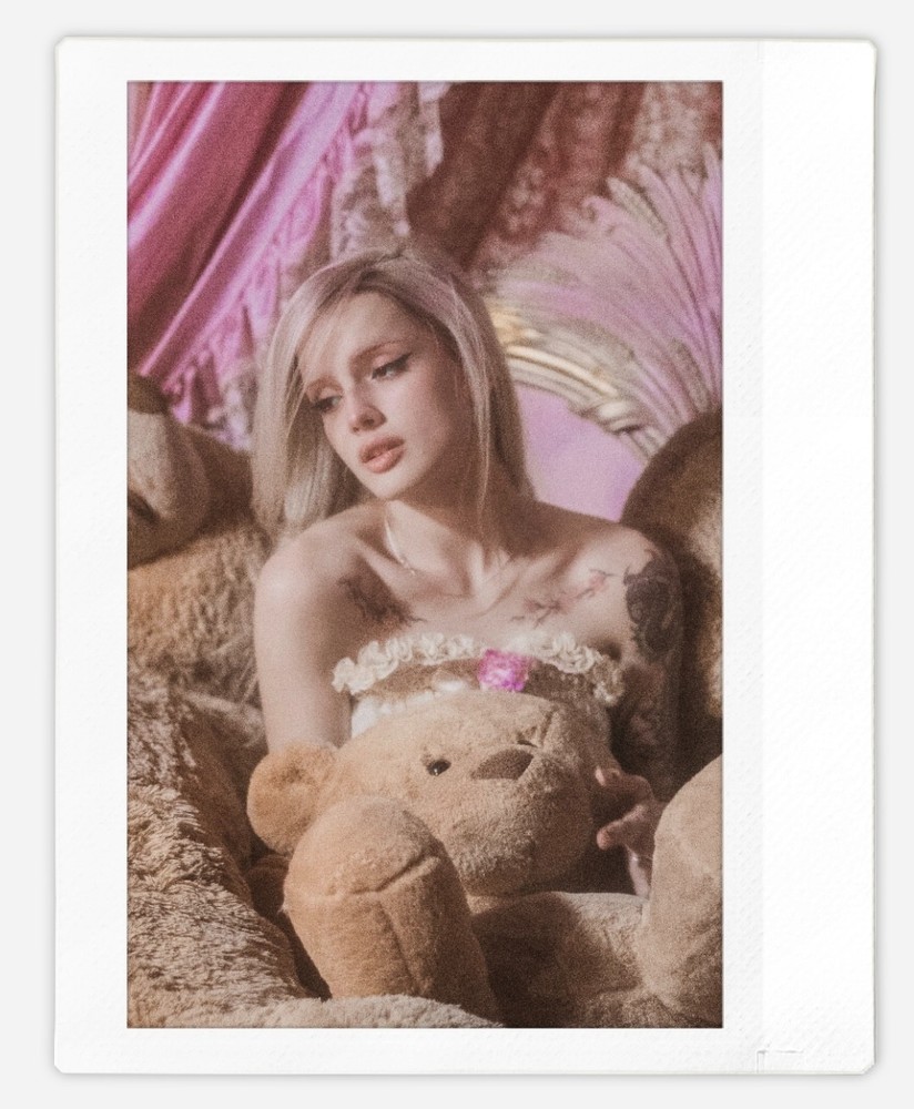 Art model Bradley Instax Wide Instant Film Print