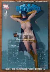 Batgirl SEXY Barbara Gordon Leslie Grace DC Comic A3 Print Cover Girls Gotham
