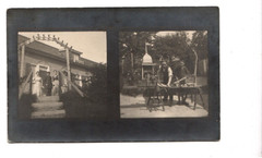 13 017- Stereo Photo * People, House, Craftsmen * Solingen 1921