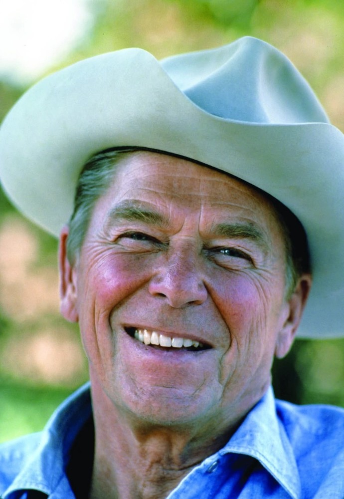 Ronald Reagan 8×10 Photo President Reagan Portrait Vintage White House 40th USA