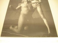 Original signed Photograph framed Paul Schroeder Denver Artist 1993 Male Nudes