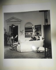 1962 President Kennedy : Oval Office : Country should be pleased this Christmas