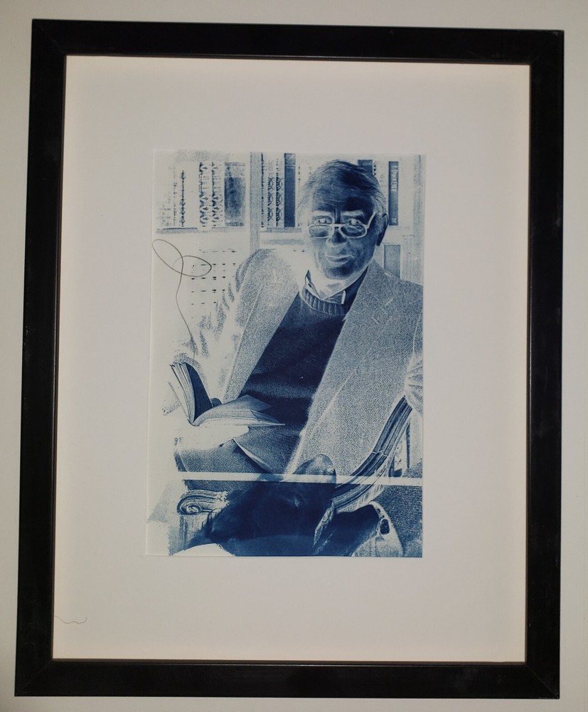 JEFFREY NELSON Original Hand SIGNED Cyanotype Photography «GREGORY PECK»