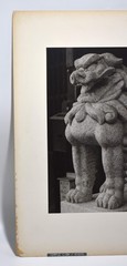 Vintage James W. Howlett Black and White Photograph, ‘Temple Lion / Kyoto’