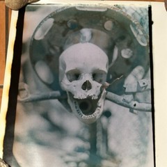 Janine Gordon Photograph 20×24″ C-print Edition Signed Voodoo Skull Haiti Art