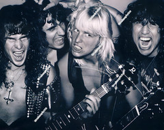 SLAYER BAND KERRY KING DAVE LOMBARDO TOM ARAYA JEFF HANNEMAN 8″x10″ Photograph